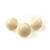 Holzkugel ohne Bohrung, Gr��e 40mm, 5 St�ck - 40 mm, 5 St�ck
