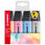 STABILO Textmarker Boss Original Pastel, 4er Etui Herbst