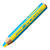 STABILO woody 3 in 1 Duo: Buntstift / Wasserfarbe / Wachsmalstift, Gelb/Cyanblau - Gelb/Cyanblau