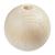 NEU Holzperle gebohrt Buche natur, 4 St�ck, 25 mm - Holzperle 25 mm, 4 St�ck
