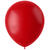 NEU Latex-Luftballons matt, 33cm, rot, 10 St�ck - Rot