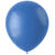 NEU Latex-Luftballons matt, 33cm, blau, 10 St�ck - Blau