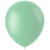 NEU Latex-Luftballons matt, 33cm, pastell-gr�n, 10 St�ck - Pastell-Gr�n