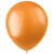NEU Latex-Luftballons gl�nzend, 33cm, orange, 100 St�ck, Metallic-Ballons - Orange