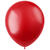 NEU Latex-Luftballons gl�nzend, 33cm, rot, 100 St�ck, Metallic-Ballons - Rot