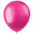 NEU Latex-Luftballons gl�nzend, 33cm, pink, 100 St�ck, Metallic-Ballons - Pink