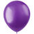 NEU Latex-Luftballons gl�nzend, 33cm, lila, 100 St�ck, Metallic-Ballons - Lila