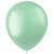 NEU Latex-Luftballons gl�nzend, 33cm, mintgr�n, 100 St�ck, Metallic-Ballons - Mintgr�n
