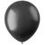 NEU Latex-Luftballons gl�nzend, 33cm, schwarz, 100 St�ck, Metallic-Ballons - Schwarz