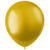 NEU Latex-Luftballons gl�nzend, 33cm, gold, 100 St�ck, Metallic-Ballons - Gold