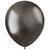 NEU Latex-Luftballons Ultra-Metallic, 33cm, schwarz-grau, 10 St�ck - Schwarz-Grau
