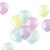 NEU Latex-Luftballons halbtransparent, 33cm, Pastellt�ne bunt gemischt, 100 St�ck - Pastellfarben Halbtransparent