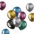 NEU Latex-Luftballons Ultra-Metallic, 33cm, bunt gemischt, 10 St�ck - Ultra-Metallic Hochglanz