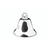 SALE Metall-Gl�ckchen, Gr��e 16mm, Silber, 3 St�ck