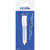 NEU Papierspitze selbstklebend, 2 m x 17 mm, Wellenmotiv Wei�