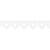 NEU Papierspitze selbstklebend, 2 m x 8 mm, Herzen Wei� Bild 2
