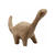 SALE Pappmach�-Figur, Brontosaurus, ca.12x16x5,5 cm