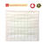 SALE Netz-Keilrahmen Quadratologo 30x30cm 6 St�ck - 30 x 30 cm, 6 Stk.