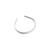 Rayher Haarreif wei� Kunststoff, ca. 2cm breit