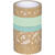 NEU Deko Tape / Klebeband, 5 Rollen, Natur Bl�tter Blau