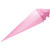 SALE Schult�te / Zuckert�te rund geklebt mit Filzmanschette, 70cm, rosa pink - Rosa Pink, 1 St�ck