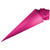 SALE Schult�te / Zuckert�te rund geklebt mit Filzmanschette, 35cm, eosin pink - Eosin Pink, 1 St�ck