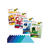Bastelfilz-Set Blau, 20x30 cm, 10 Bg. 150g/m� - Blau-Mix