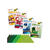 Bastelfilz-Set Gr�n, 20x30 cm, 10 Bogen 150g/m� - Gr�n-Mix