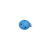 SALE Schnullerkettenclip in Mittelblau, � 34mm - Mittelblau, 34 mm