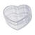 SALE Kunststoff/ Plastik Dose, Herz, 6x3cm, 1 St�ck