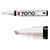 NEU Marabu YONO Marker, 0,5-5 mm, Wei� - Wei�