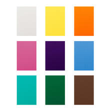 Moosgummiplatten / Schaumstoffplatten, 2mm 20x29 cm - Verschiedene Farben