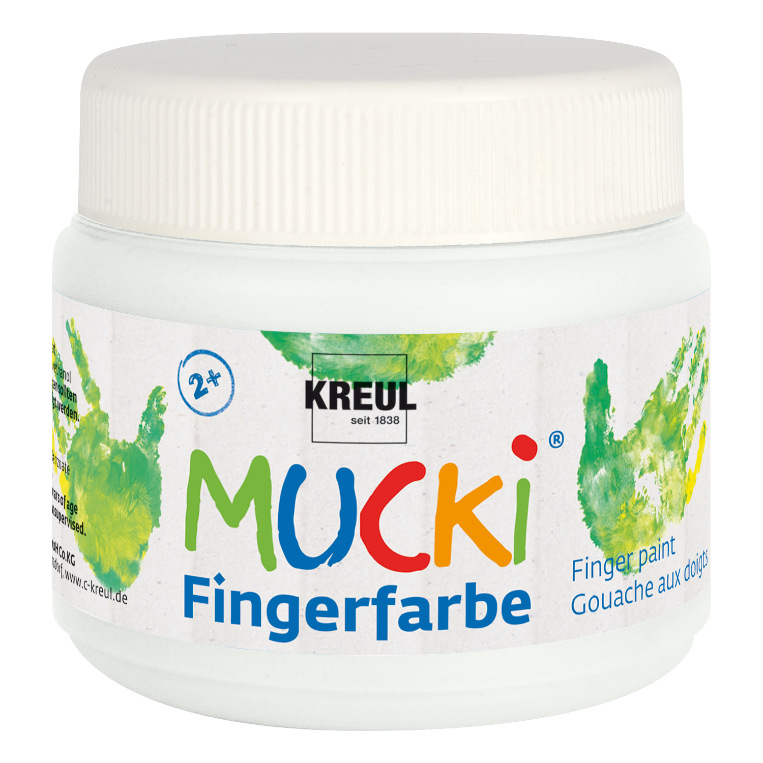 MUCKI Fingerfarbe Wei� 150 ml