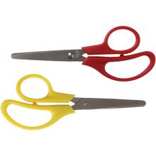 Kinderscheren, 12 St�ck, L�nge 12,5 cm, Rund, f�r Rechts- und Linksh�nder