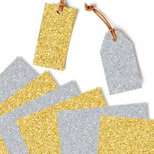 Glitterkarton 300g/m�, 50 x 70 cm - Verschiedene Ausf�hrungen