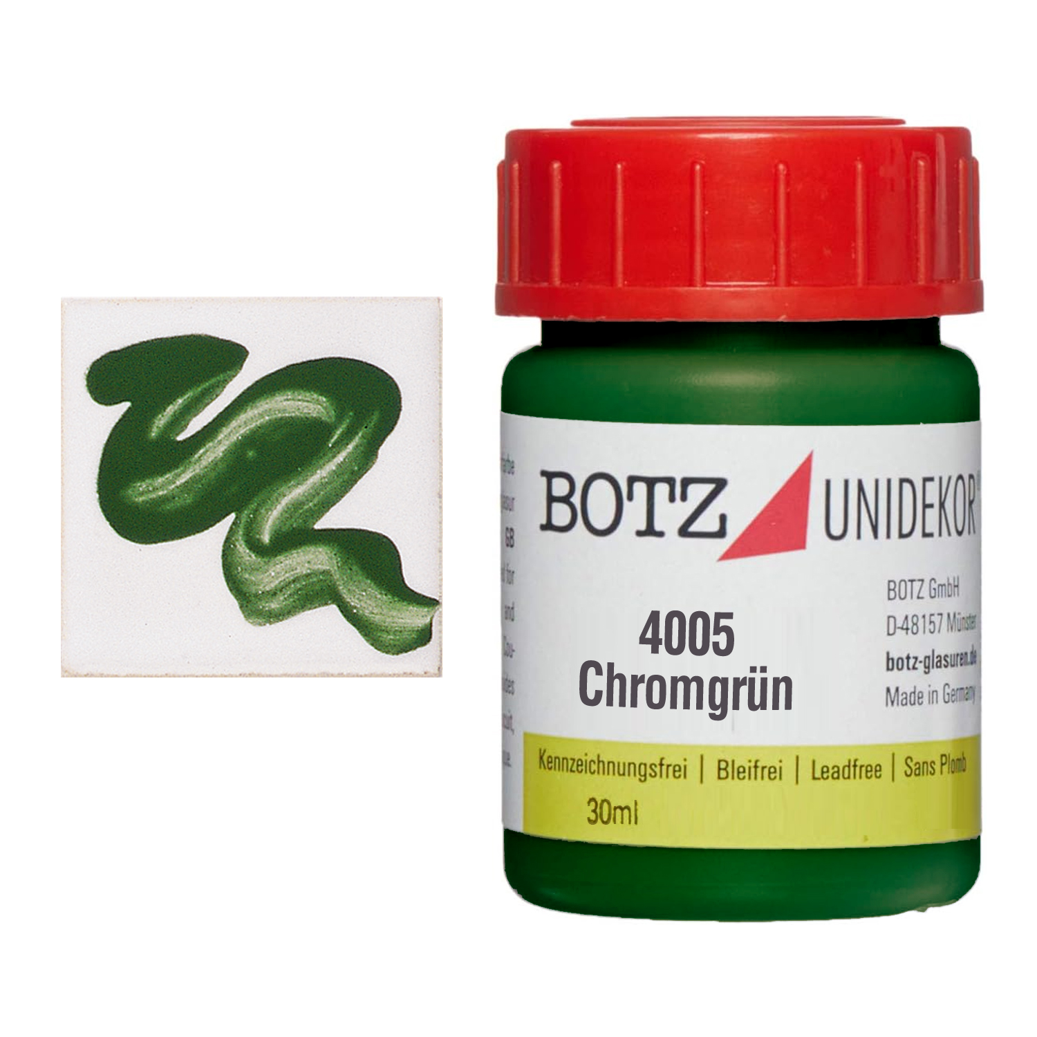 Botz-Unidekor, 36ml, Chromgr�n