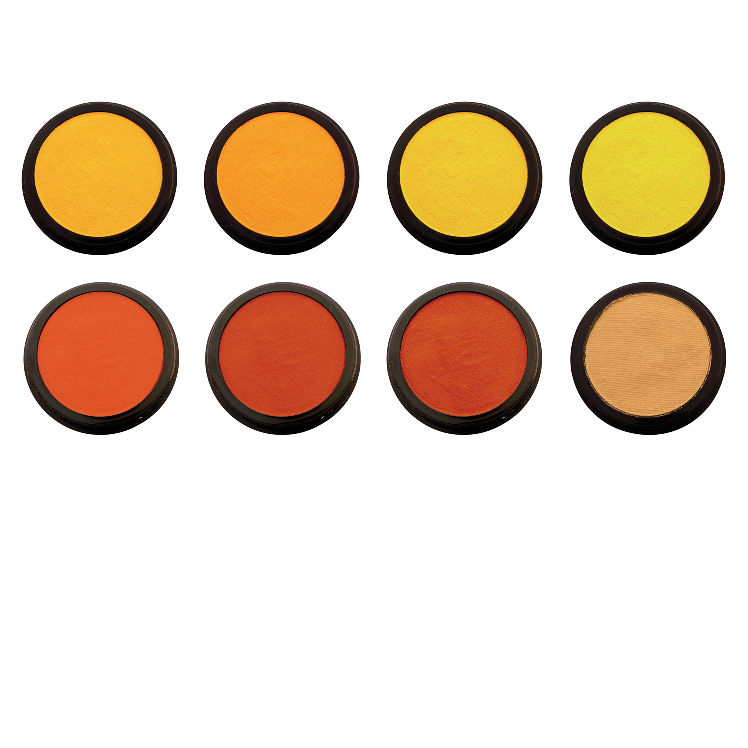 NEU EULENSPIEGEL Profi-Aqua-Schminke, 3,5 ml, Gelb- / Orange-T�ne - Verschiedene Farben
