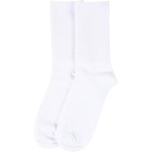 Baumwollsocken, Gr��e 35-38, Wei�, 10 Paar je Packung