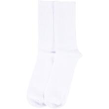 Baumwollsocken, Gr��e 43-46, Wei�, 10 Paar je Packung