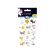 SALE Cooky 3D-Sticker - Verschiedene Motive