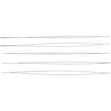 Perlennadel, 5 St�ck, L�nge 12 cm, Dicke 0,25 mm