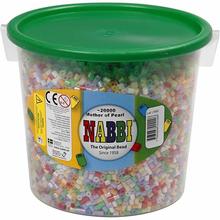 NEU TOP-SELLER B�gelperlen 5x5 mm 20000 sort., perlmuttfarben