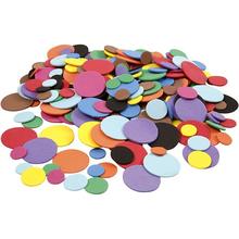 NEU TOP-SELLER Moosgummi / Schaumstoff kreise f�r vielf�ltige Bastelarbeiten, D: 12+20+32 mm, 2120 sort.