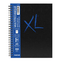 NEU Canson XL Mixed Media Buch spiralgebunden, Hochformat, DIN A5, 68 Seiten, 300 g/m�, Feinkorn