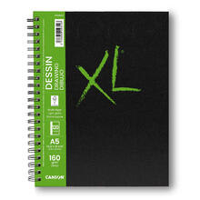 NEU Canson XL Dessin Skizzenbuch, Hochformat, spiralgebunden, DIN A5, 120 Seiten, 160 g/m�