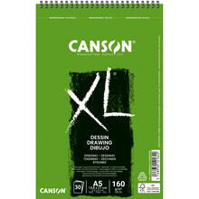 NEU Canson XL Dessin Spiralblock, DIN A5, 30 Blatt, 160 g/m�