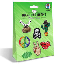 Diamond Painting Bastelset f�r Sticker mit Zubeh�r, Funny