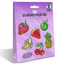 Diamond Painting Bastelset f�r Sticker mit Zubeh�r, Fr�chte
