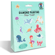 Diamond Painting Bastelset f�r Sticker mit Zubeh�r, Sealife / Meer