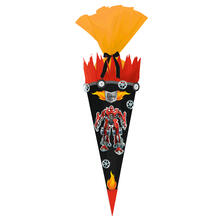 Schult�ten-Bastelset Easy Line, inkl. Zubeh�r & Anleitung, 68 cm, schwarz, Transformer